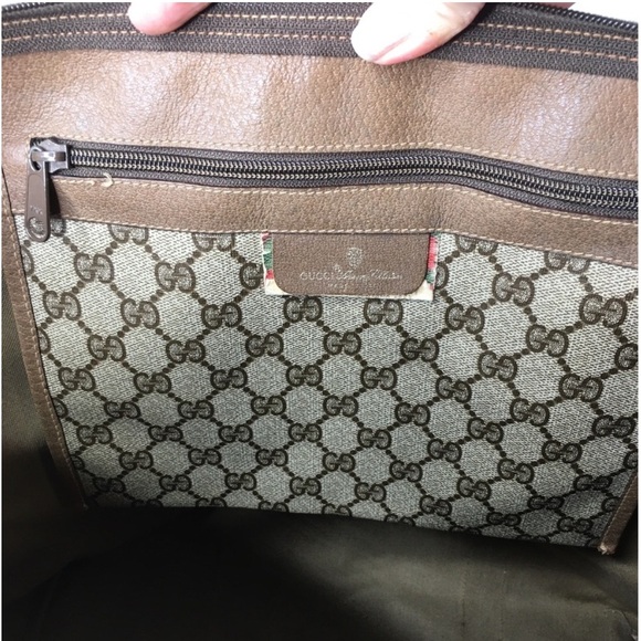 Authentic GUCCI travel bag/ XL tote - Picture 14 of 16